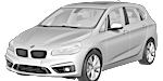 BMW F45 U013F Fault Code